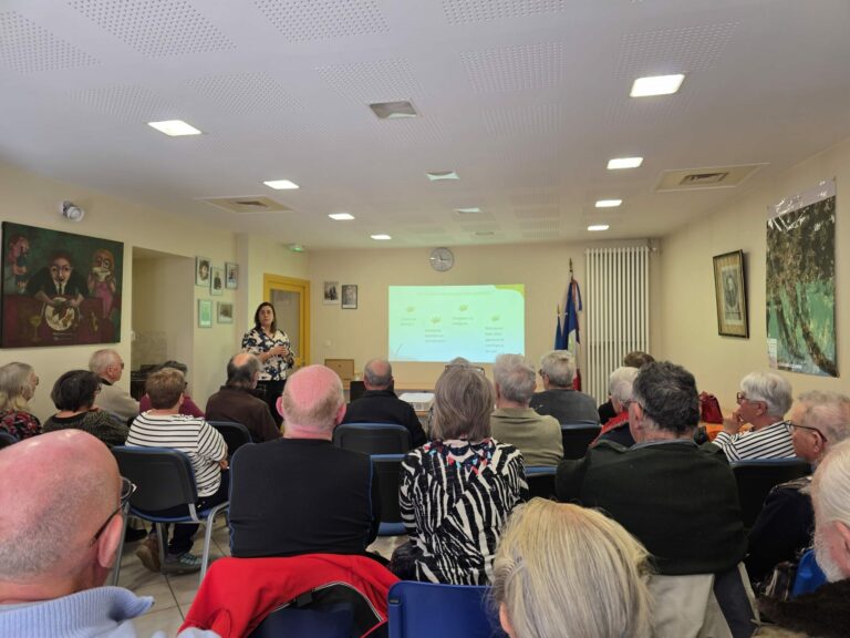 Atelier séniors - présentation Pauline Thiodat